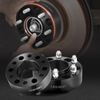 Espaciadores de rueda VEVOR de 2" 6" x 5,3" Adaptadores de rueda Espaciador forjado de 6 espárragos 4 piezas Negro