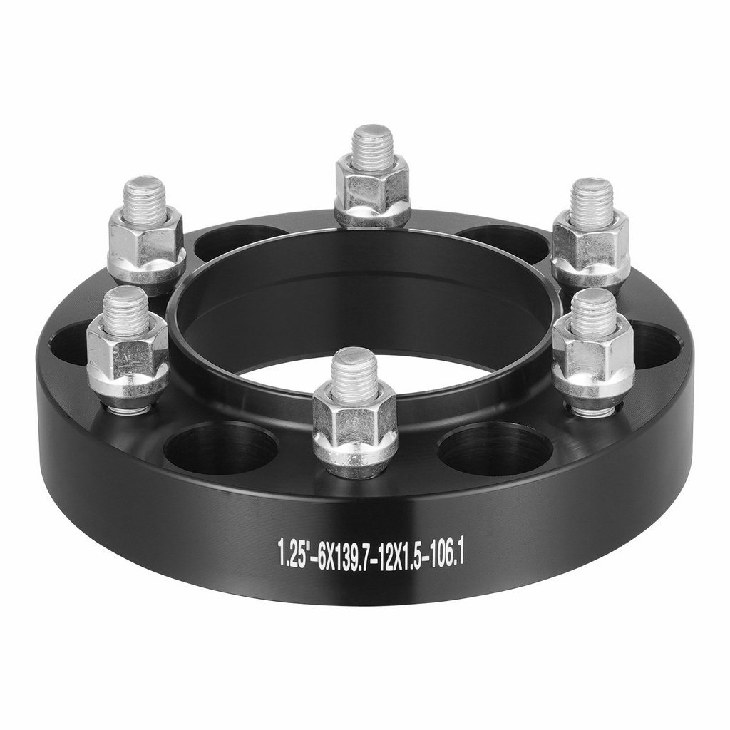 Espaciadores de rueda VEVOR de 1,25" x 6" x 5" adaptadores de rueda de 6 espárragos 4 piezas color azul