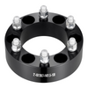 Espaciadores de rueda VEVOR de 2" 6" x 5,5" Adaptadores de rueda Espaciador forjado de 6 espárragos 4 piezas Negro