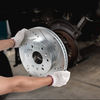 Kit de pastillas de freno delanteras y traseras ranuradas y perforadas VEVOR para Chevy Silverado GMC