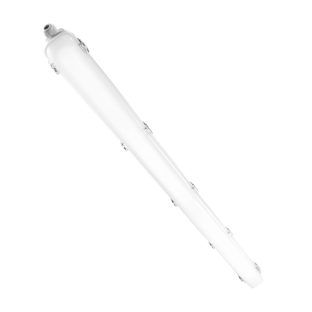 VEVOR 4 piezas de luz LED hermética de 4 pies 60 W/50 W/40 W seleccionable 5400/6400/7400 lm