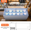 Vitrina comercial para helados VEVOR de 20 pies cúbicos