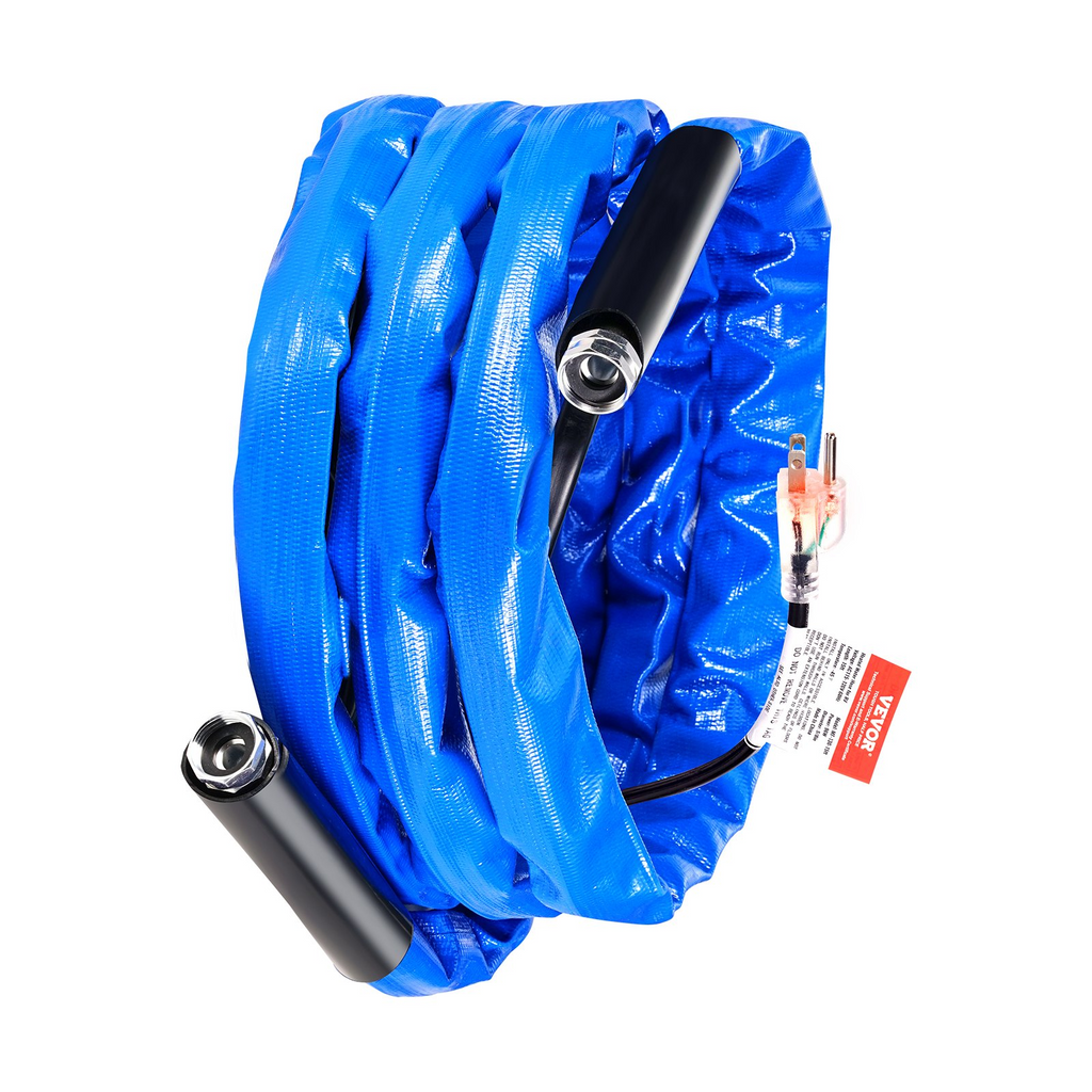 Manguera de agua caliente VEVOR de 15 pies para RV manguera de agua potable calentada anticongelante de -45 ℉