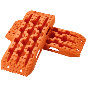 VEVOR 2 piezas de tablas de tracción con PP para barro nieve arena bolsa de almacenamiento corta naranja