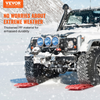 VEVOR 2 piezas de tablas de tracción con PP para barro nieve arena bolsa de almacenamiento corta roja