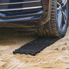 VEVOR 2 piezas de tablas de tracción con TPR para bolsas de almacenamiento de arena nieve y barro cortas color negro