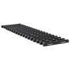 VEVOR 2 piezas de tablas de tracción con TPR para bolsas de almacenamiento de arena nieve y barro cortas color negro