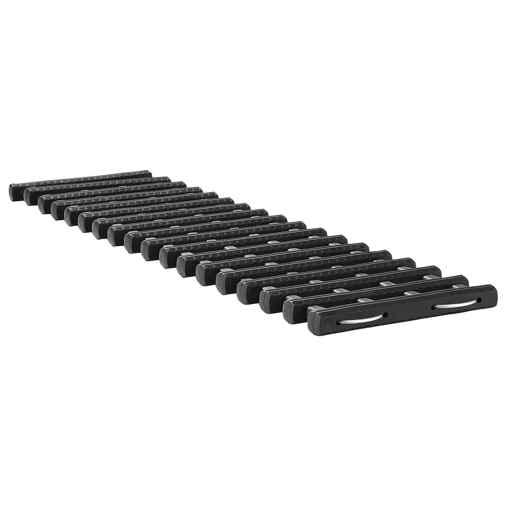VEVOR 2 piezas de tablas de tracción con TPR para bolsas de almacenamiento de arena nieve y barro cortas color negro