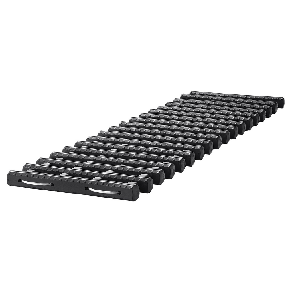 VEVOR 2 piezas de tablas de tracción con TPR para bolsas de almacenamiento de arena nieve y barro cortas color negro