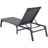 Sillón de exterior para patio ajustable 5 posiciones 2 unidades