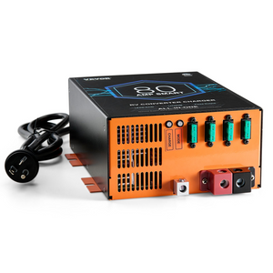 Convertidor de potencia para vehículos recreativos VEVOR de 80 amperios 110 V CA a 12 V CC cargador de batería