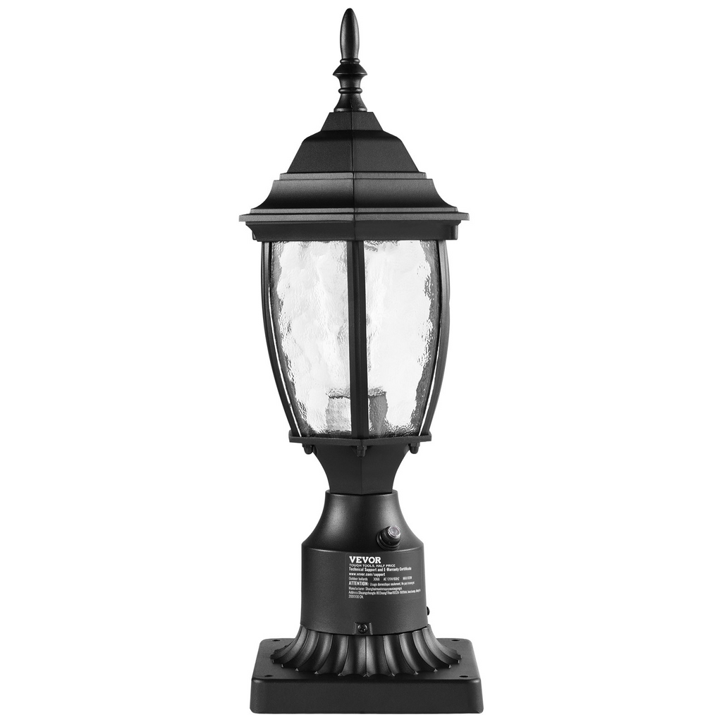 Lámpara de exterior VEVOR de 15,75 in para montaje en poste o muelle 100 W