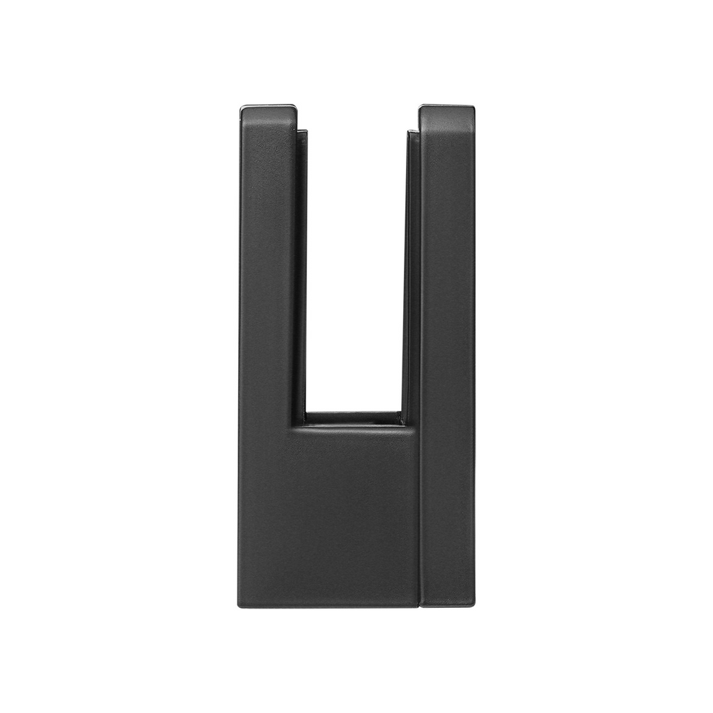 VEVOR Abrazadera de vidrio 40 piezas de soporte de barandilla de vidrio cuadrado para vidrio templado de 0,31 "-0,47"