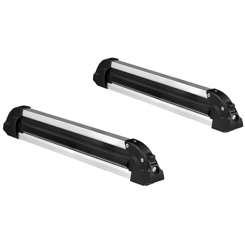 Portaesquís universal de techo para snowboard VEVOR de 31,7" para techo de coche con cerradura