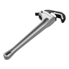 Llave de tubo recta de aluminio VEVOR de 18 pulgadas con ajuste automático de mordaza 60CRV
