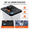 Tienda de sauna de vapor portátil VEVOR de tamaño completo 1600 W con silla