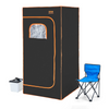 Tienda de sauna de vapor portátil VEVOR de tamaño completo 1600 W con silla