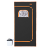 Tienda de sauna de vapor portátil VEVOR de tamaño completo 1600 W con silla