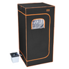 Tienda de sauna de vapor portátil VEVOR de tamaño completo 1600 W con silla