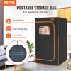 Tienda de sauna de vapor portátil VEVOR de tamaño completo de 1200 W con silla