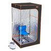 Tienda de sauna de vapor portátil VEVOR de tamaño completo de 1200 W con silla