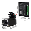 Kit CNC de controlador híbrido de dos fases para servomotor paso a paso de circuito cerrado VEVOR Nema34 de 12 Nm