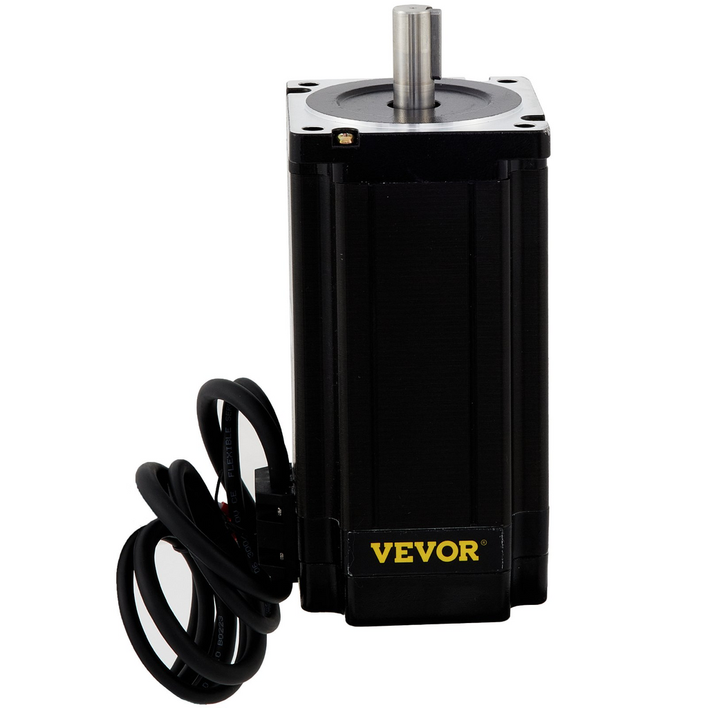 Kit CNC de controlador híbrido de dos fases para servomotor paso a paso de circuito cerrado VEVOR Nema34 de 12 Nm
