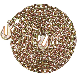 Cadena de remolque de amarre VEVOR G80 con dos ganchos 5/16