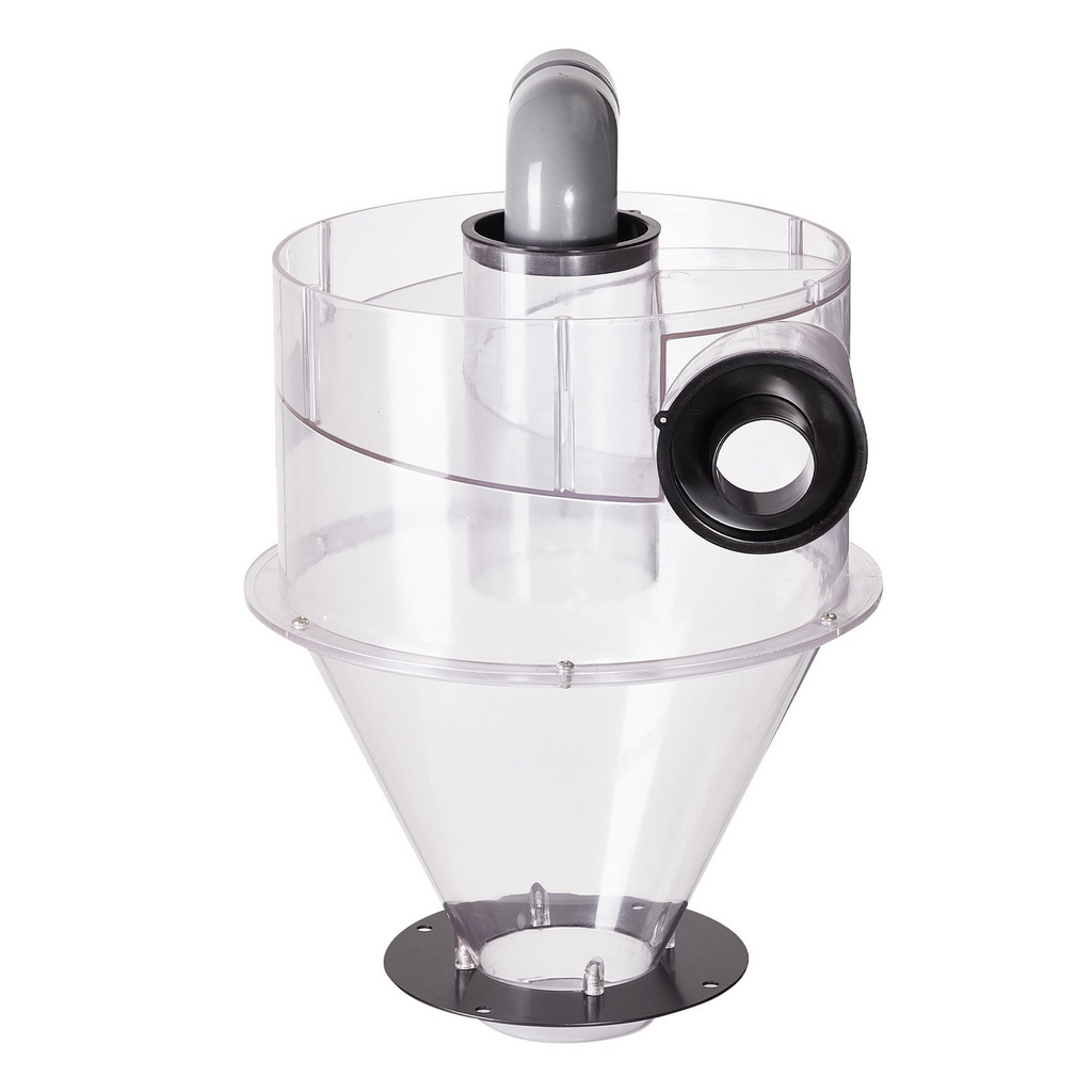 Separador de polvo ciclónico VEVOR para aspiradora 4" para tanque de 5 a 10 galones