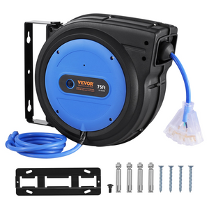 Cable de extensión retráctil para cable de alimentación de 75 pies 14 AWG/3C SJTOW