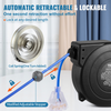 Carrete de cable de extensión retráctil 45 pies 12 AWG/3C SJTOW