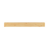 Repisa de chimenea flotante de madera VEVOR de 60" natural