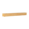 Repisa de chimenea flotante de madera VEVOR de 60" natural