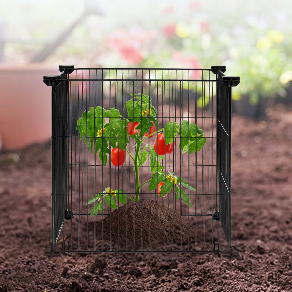 VEVOR - Paquete de 5 protectores de plantas de animales de 15,35 x 15,35