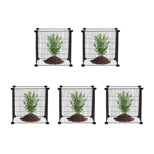 VEVOR - Paquete de 5 protectores de plantas de animales de 15,35 x 15,35