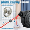 Carrete de cable de extensión retráctil 30 pies 16 AWG/3C