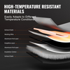 Calentador de bidón de metal de 55 galones VEVOR 1300 W 0-145 ℉ ajustable con termostato independiente