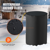Calentador de bidón de metal de 55 galones VEVOR 1300 W 0-145 ℉ ajustable con termostato independiente