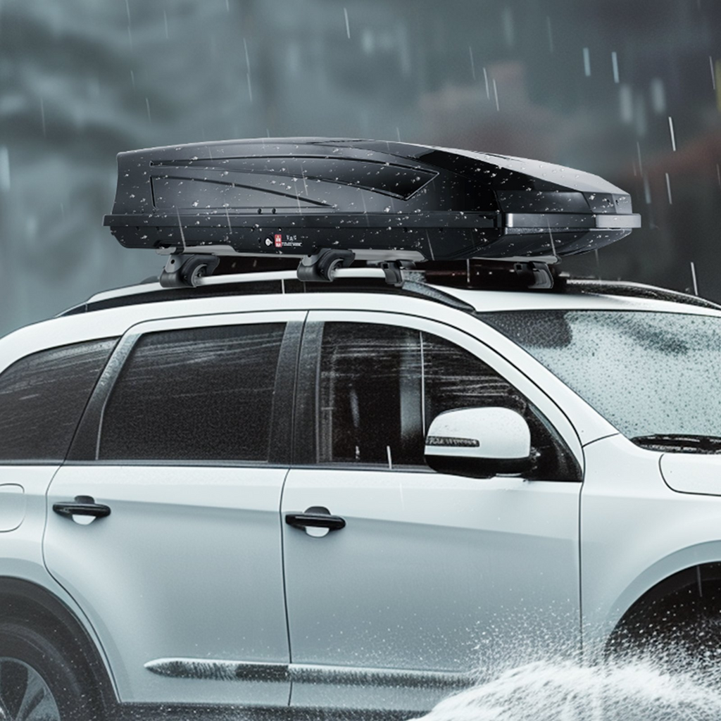 Portaequipajes de techo VEVOR de 22 pies cúbicos con ABS para SUV y automóviles
