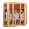 Sauna de madera con infrarrojos lejanos VEVOR 2470 W