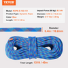 Cuerda de escalada dinámica VEVOR de 10,2 mm 40 m (131 pies)