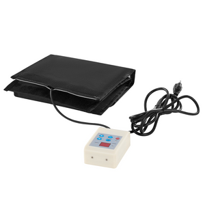 Calentador de bidón de metal de 5 galones VEVOR 250 W 0-145 ℉ ajustable con termostato independiente