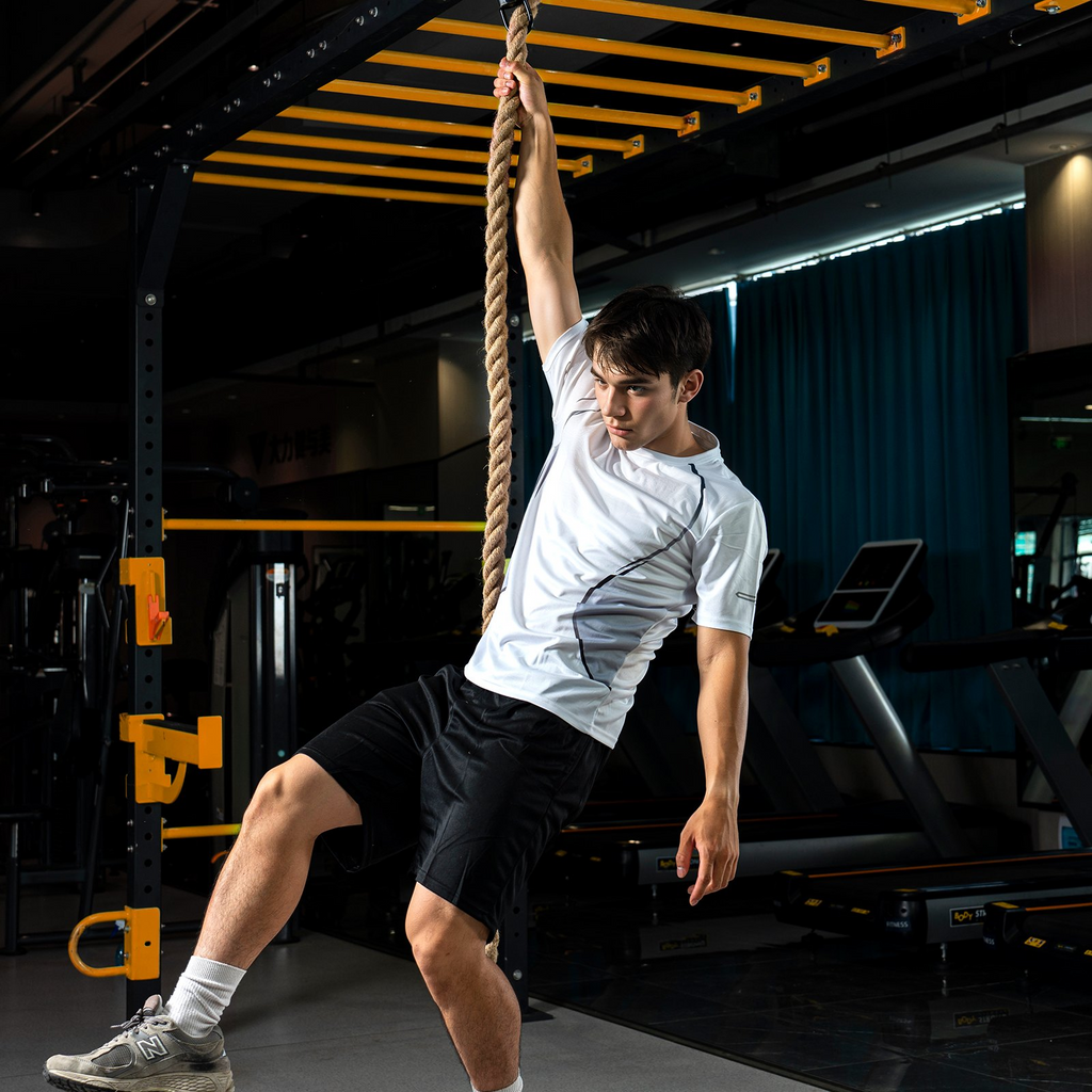 Cuerda de escalada para gimnasio VEVOR de 1,5 x 15 pies