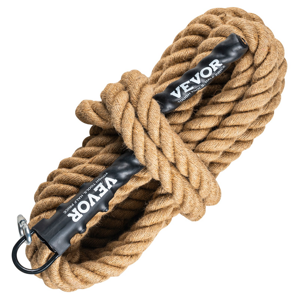 Cuerda de escalada para gimnasio VEVOR de 1,5 x 15 pies