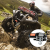 Cabrestante eléctrico VEVOR ATV UTV 3000 lb Cable de acero IP55 Control por cable a prueba de agua