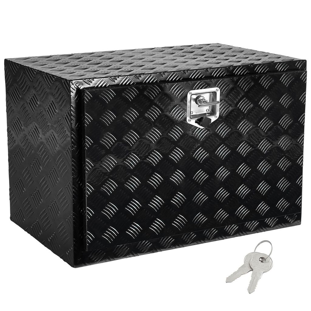 VEVOR Caja de herramientas de aluminio para debajo de la carrocería de camión 48" x 17" x 18"