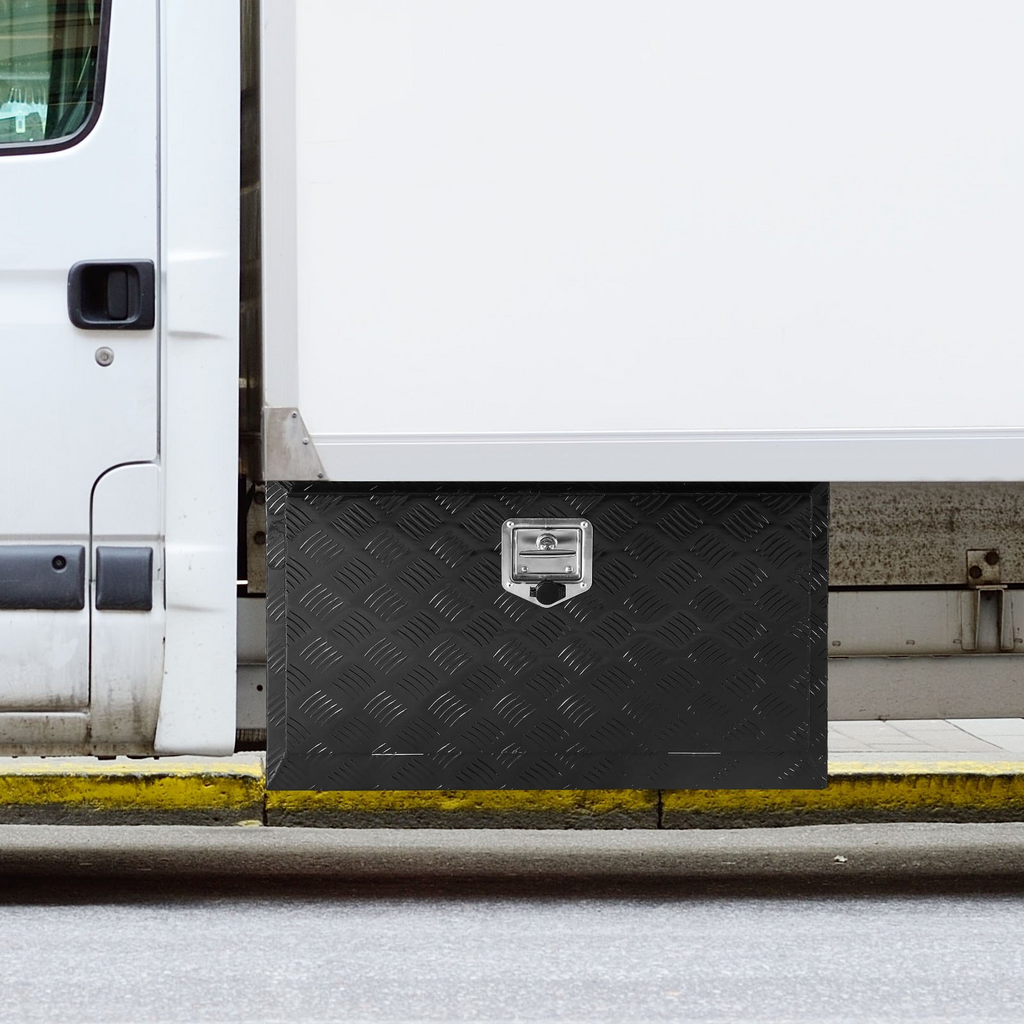 Caja de herramientas de aluminio para debajo de la carrocería de camión 36" x 17" x 18"