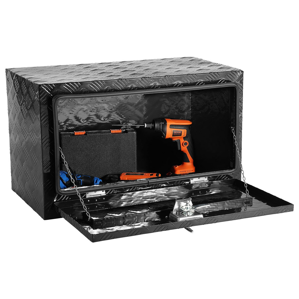 Caja de herramientas de aluminio para debajo de la carrocería de camión 36" x 17" x 18"