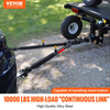 Barra de remolque VEVOR con montaje en parachoques barra de remolque de 10 000 libras compatible con conector de 2 pulgadas con cuerdas
