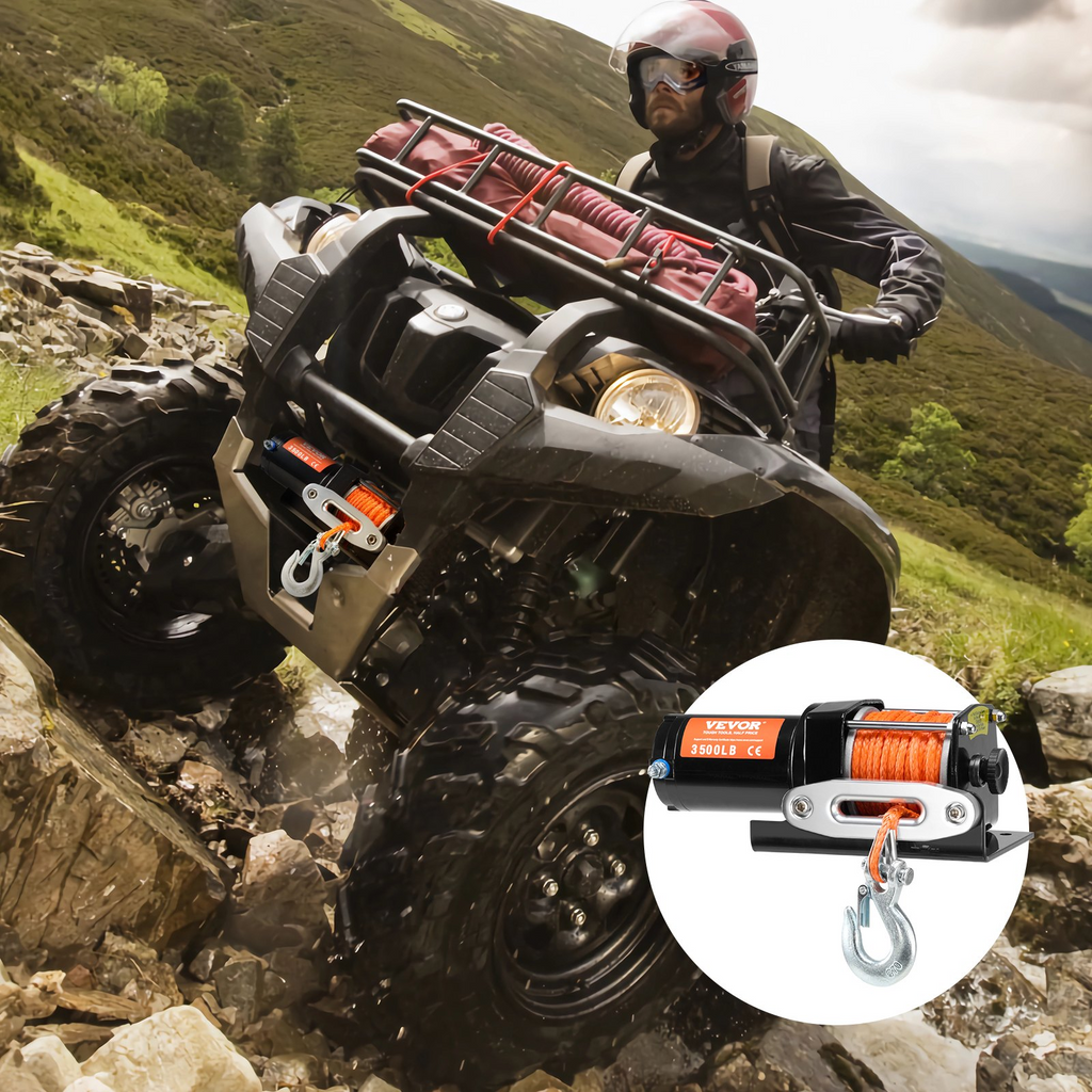 Cabrestante eléctrico VEVOR ATV UTV 3500 lb